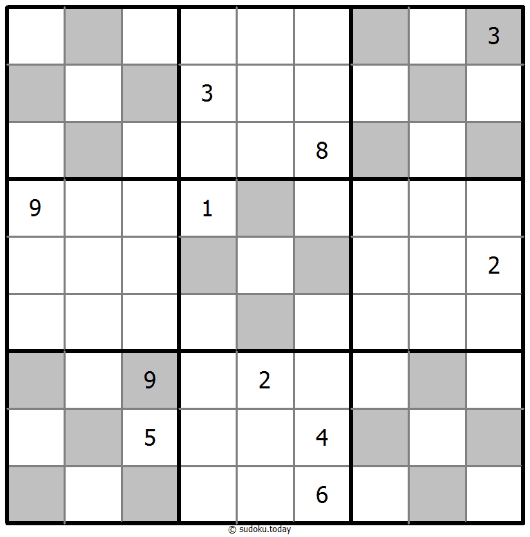 Fortress Sudoku 21 January 2026