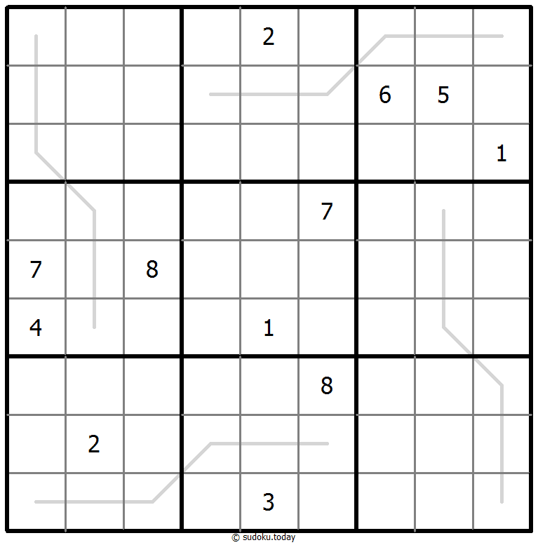 Palindrom Sudoku #67905