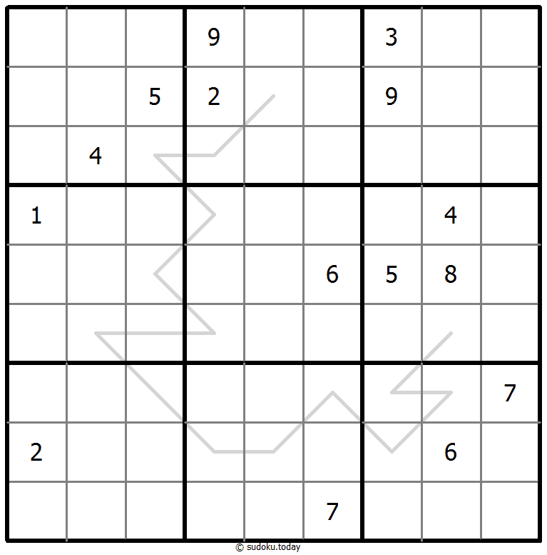 Palindrom Sudoku #67999