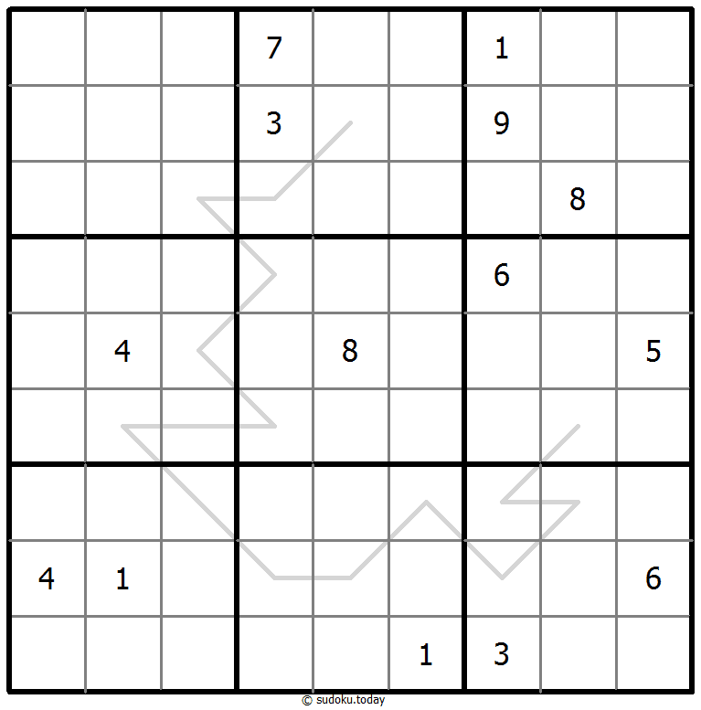 Palindrom Sudoku #68010