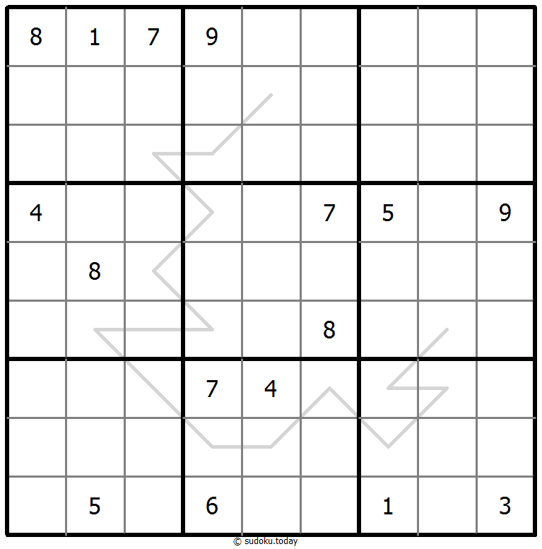 Palindrom Sudoku #68017