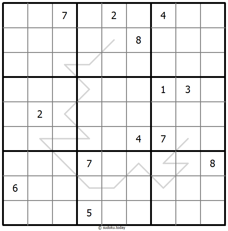 Palindrom Sudoku #68022