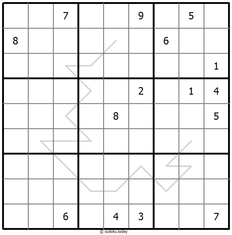 Palindrom Sudoku #68031
