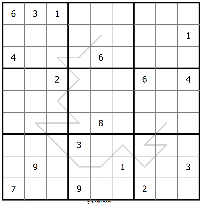 Palindrom Sudoku #68034