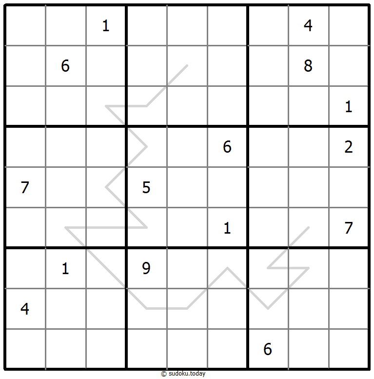 Sudoku Palíndromo #68062