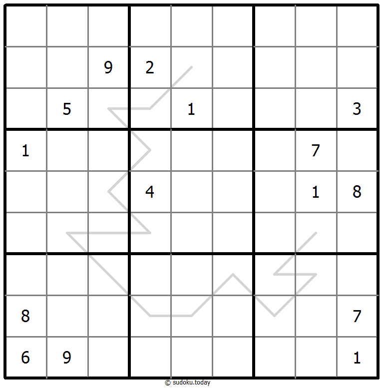 Sudoku Palíndromo #68078