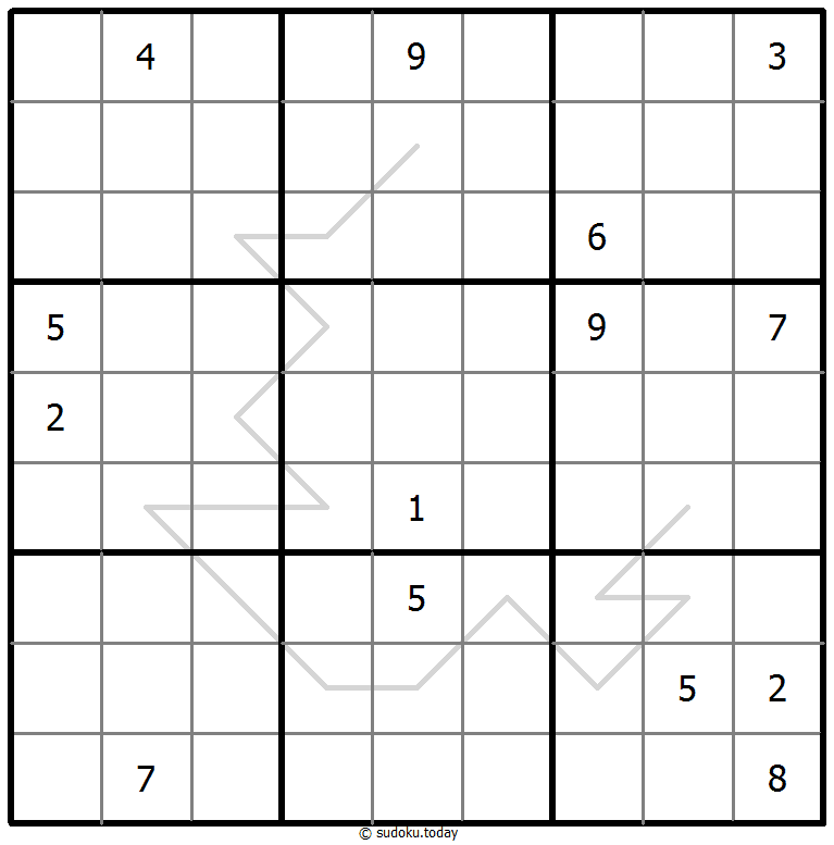 Sudoku Palíndromo #68079