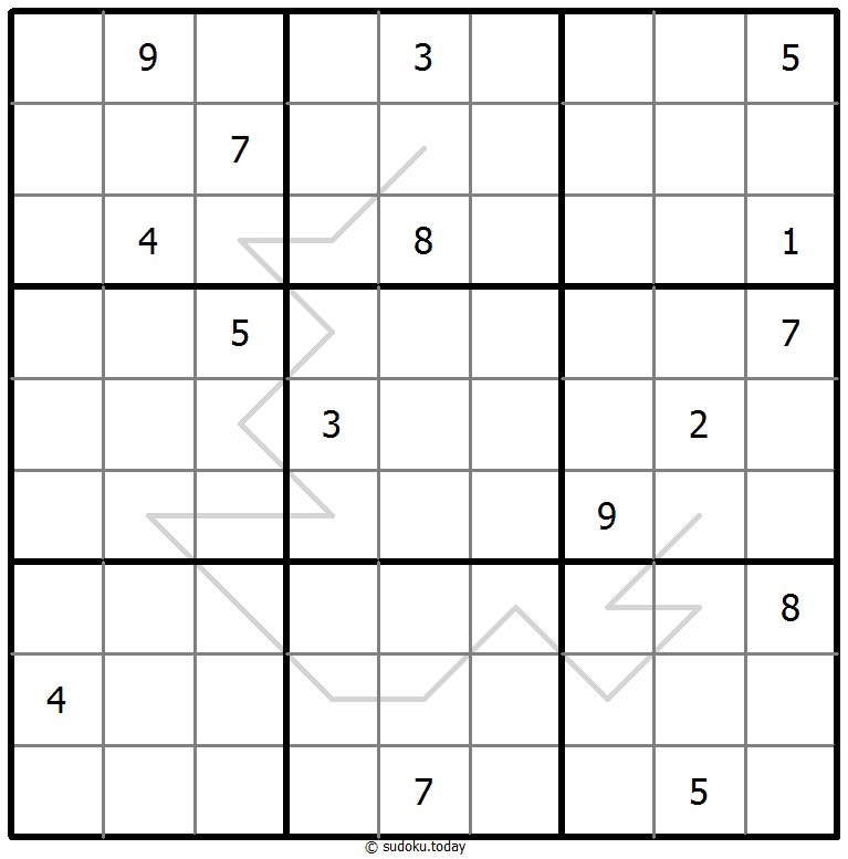 Sudoku Palíndromo #68082