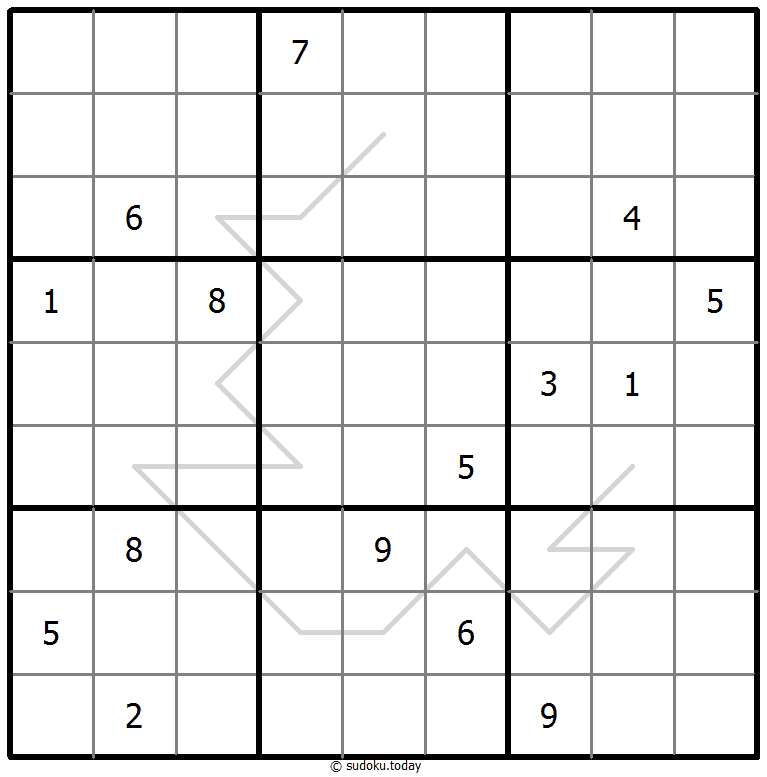 Sudoku Palíndromo #68083