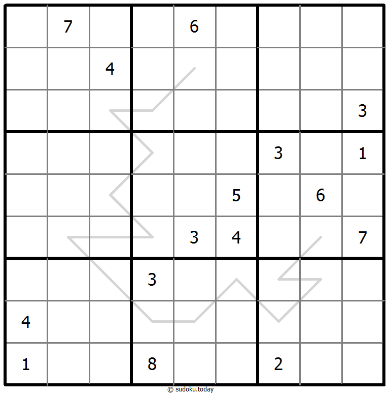 Palindrome Sudoku 21 January 2026