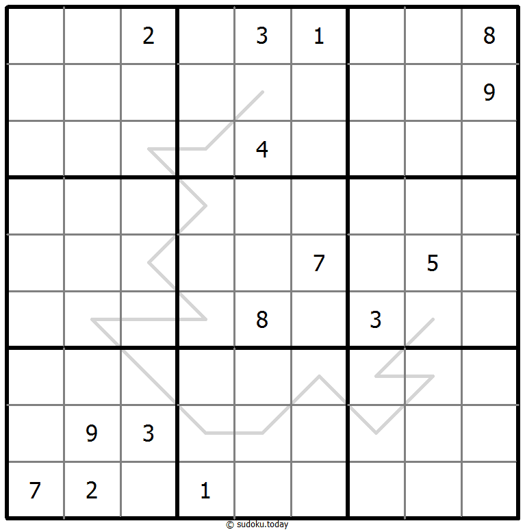 Sudoku Palíndromo #68090