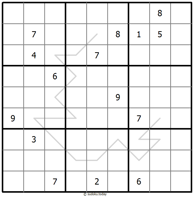 Sudoku Palíndromo #68093