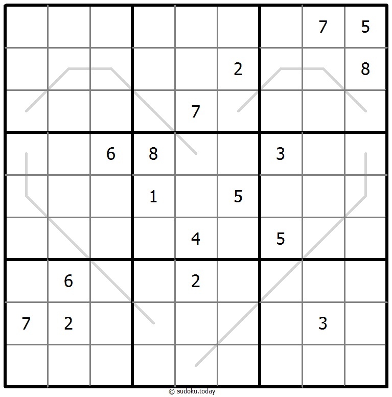 Parity Lines Sudoku