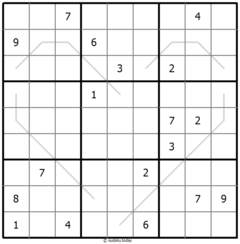 Parity Lines Sudoku