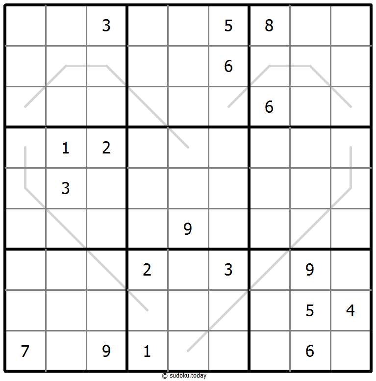 Parity Lines Sudoku 29-April-2025