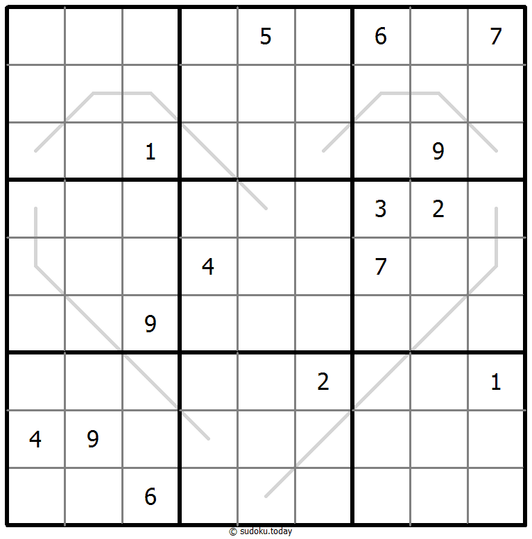 Parity Lines Sudoku