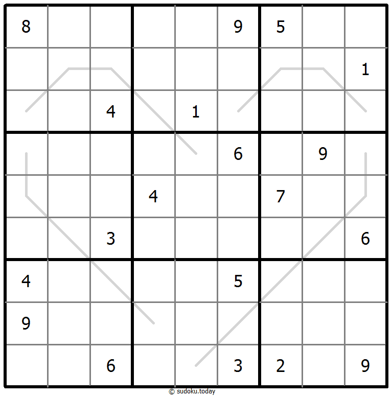 Parity Lines Sudoku