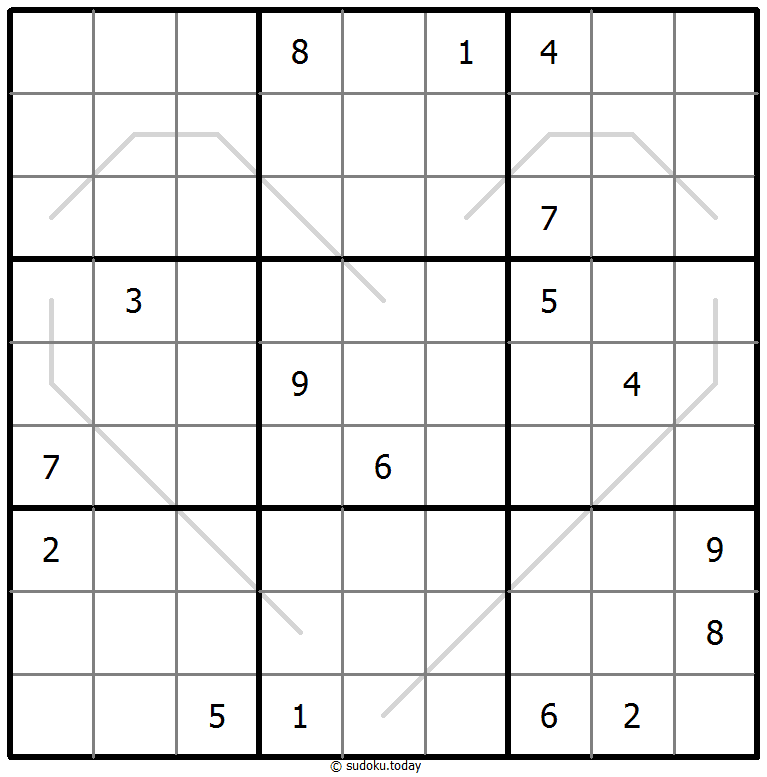 Parity Lines Sudoku