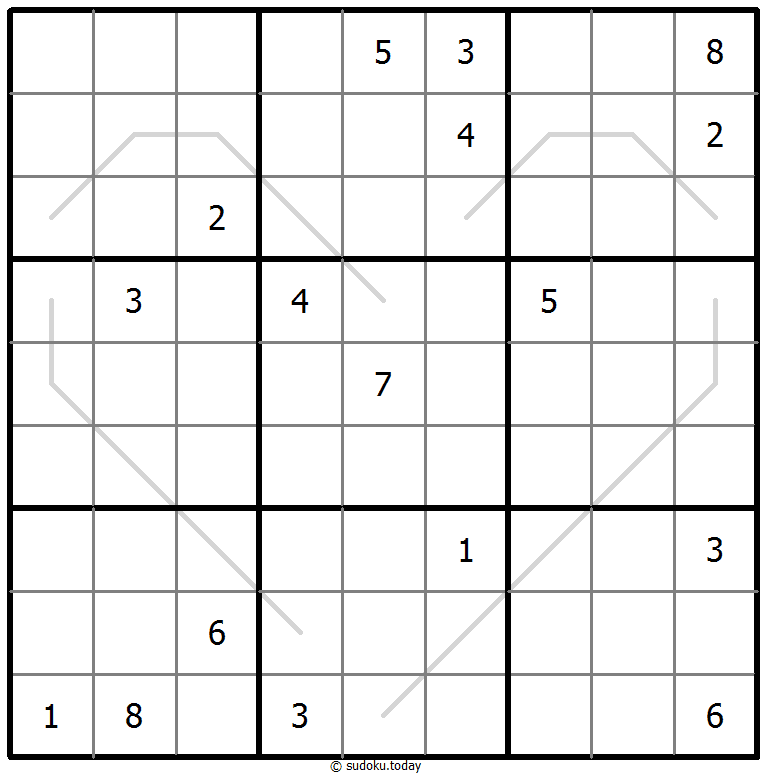 Parity Lines Sudoku