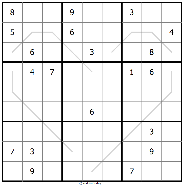 Parity Lines Sudoku
