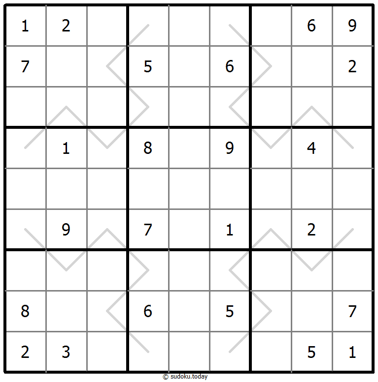 Sudoku lignes pair-impair #67634