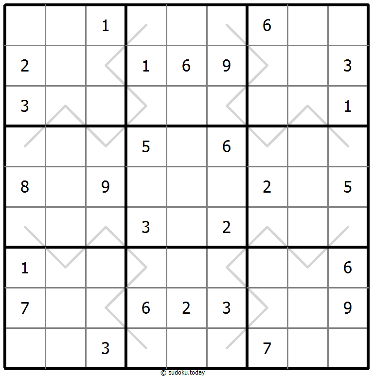 Sudoku lignes pair-impair #67640