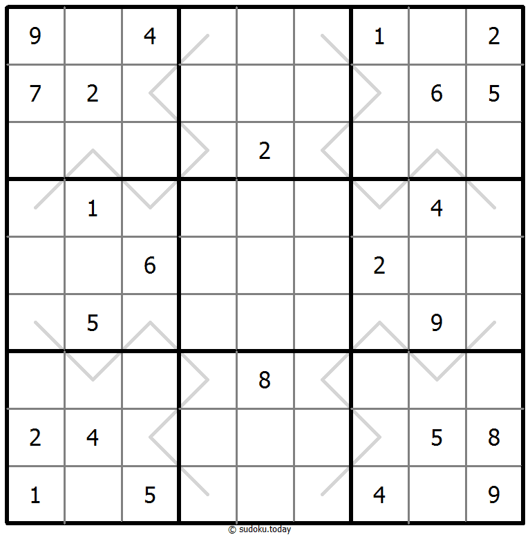 Parity Lines Sudoku
