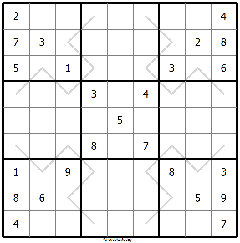 Sudoku lignes pair-impair #67653