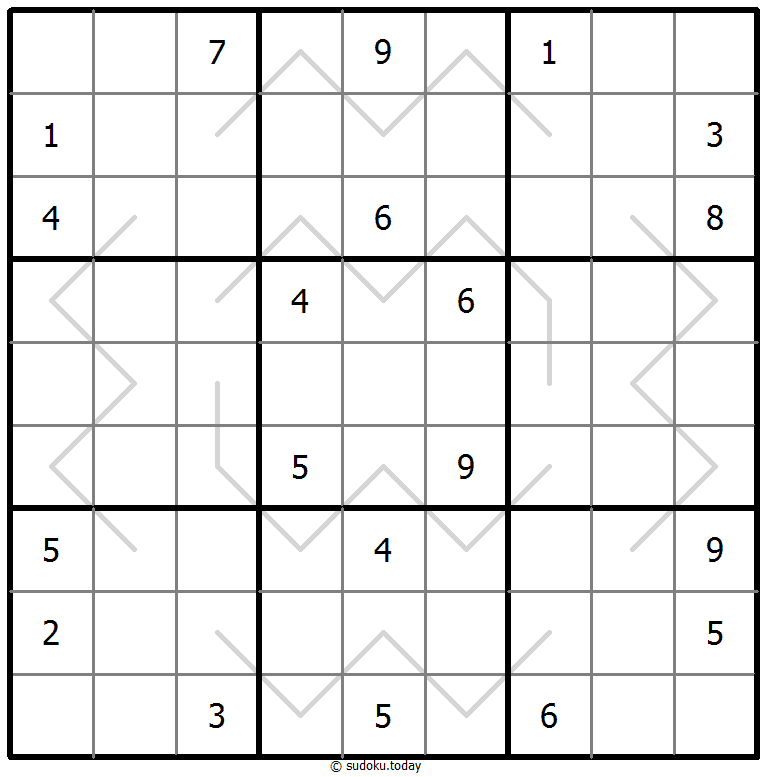 Parity Lines Sudoku 20-December-2020