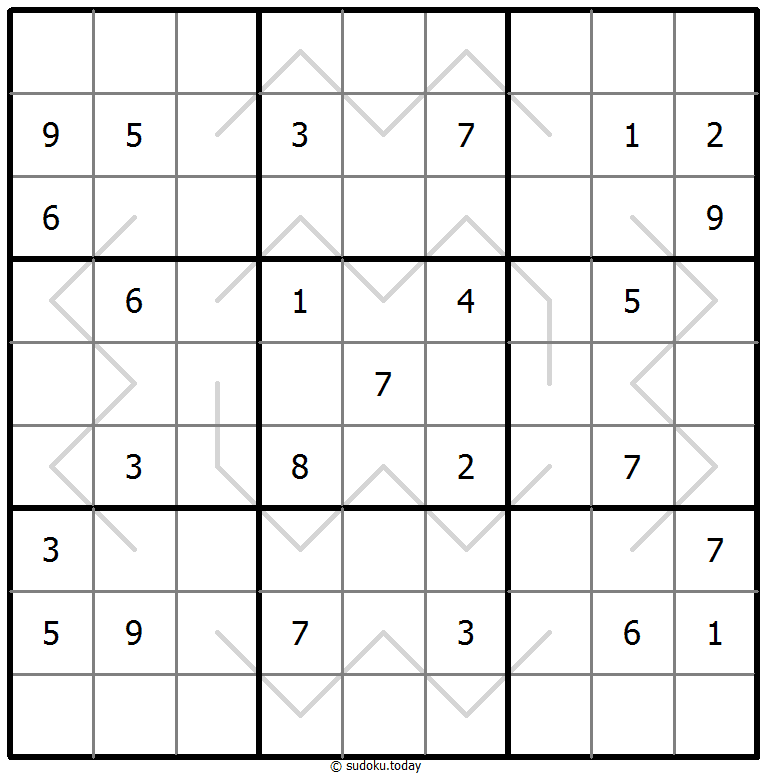 Parity Lines Sudoku 09 January 2026