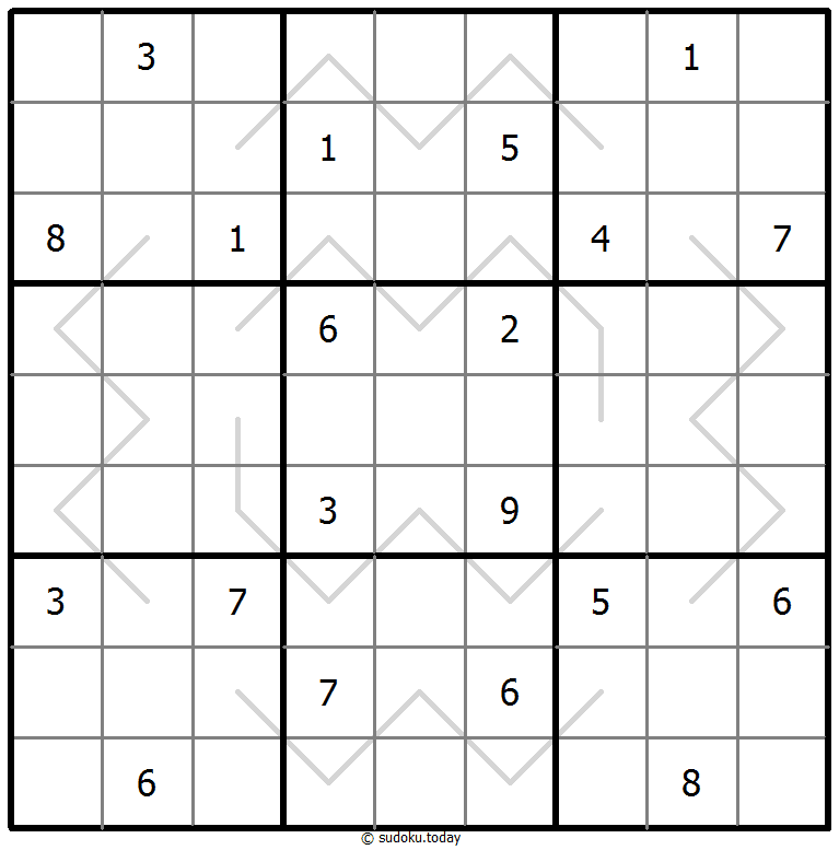 Sudoku lignes pair-impair #67687