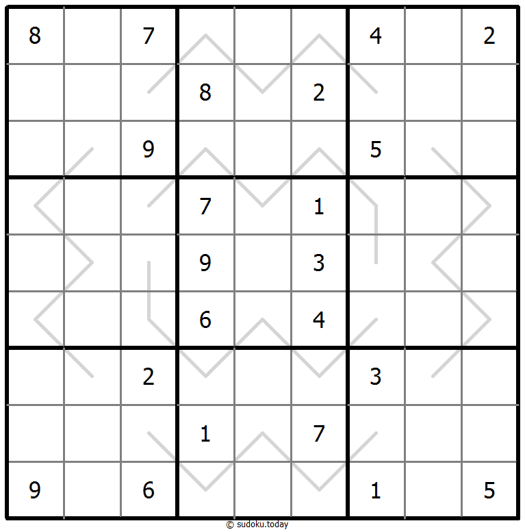 Sudoku lignes pair-impair #67692