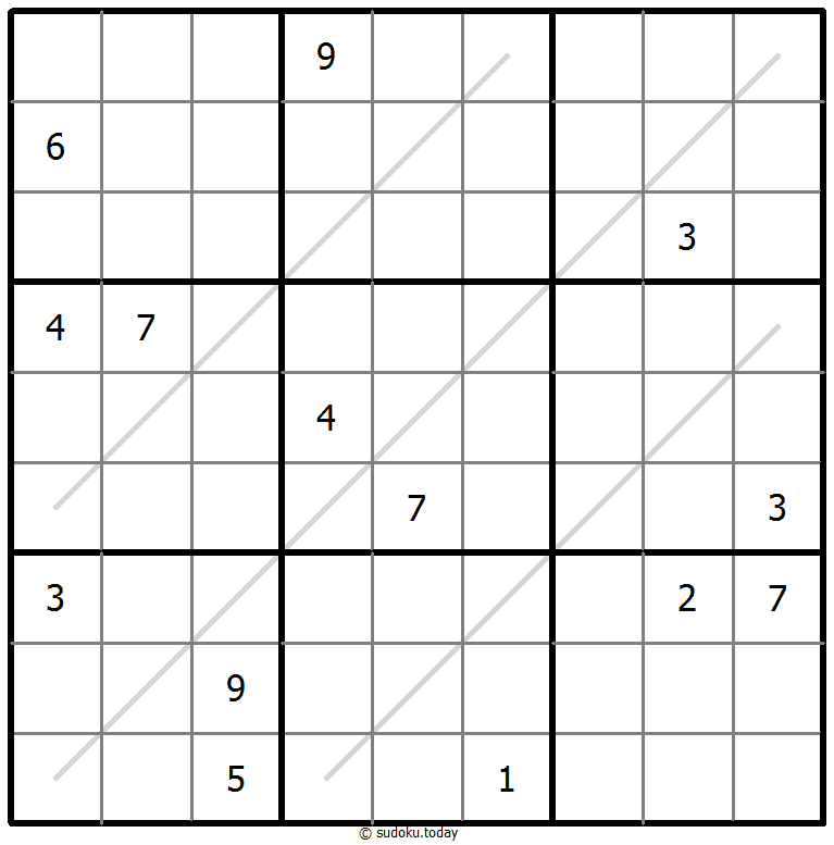 Parity Lines Sudoku
