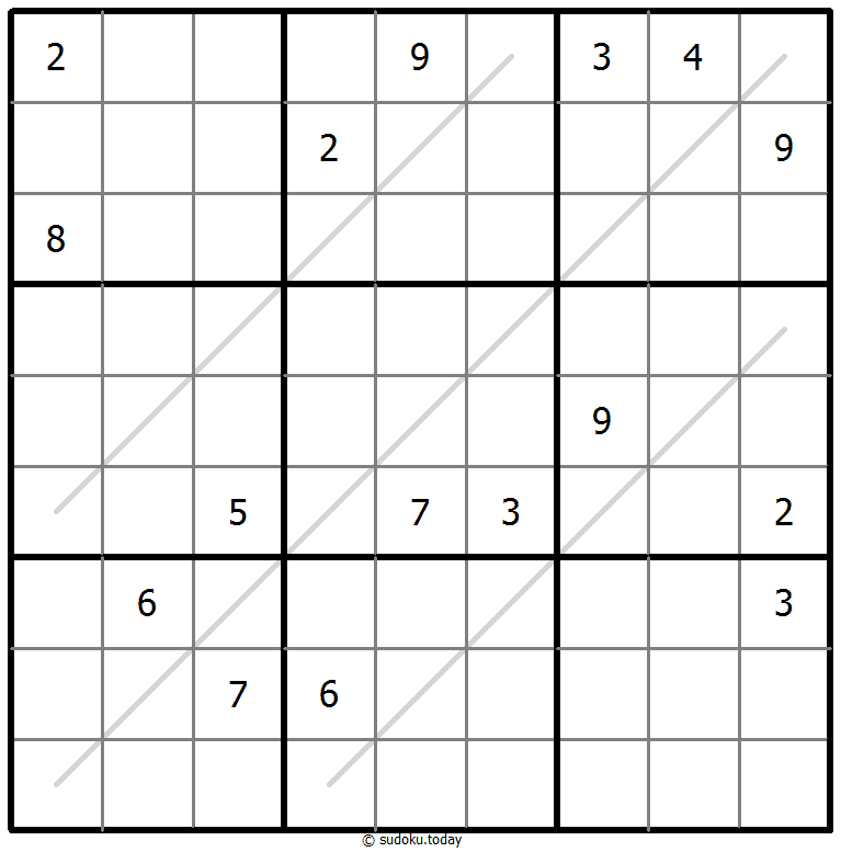 Parity Lines Sudoku