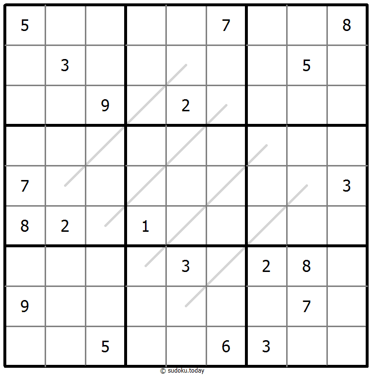 Parity Lines Sudoku