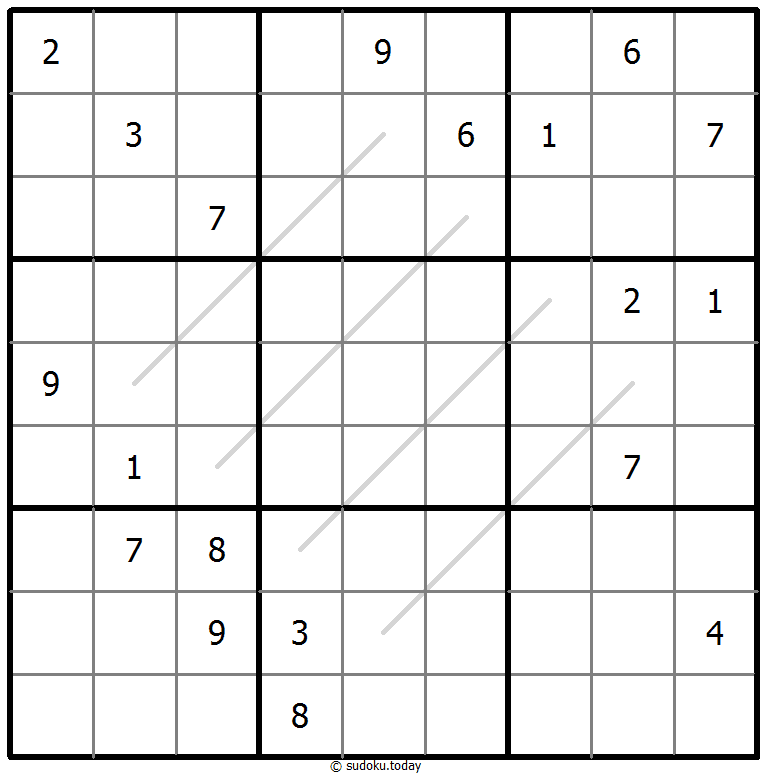 Parity Lines Sudoku