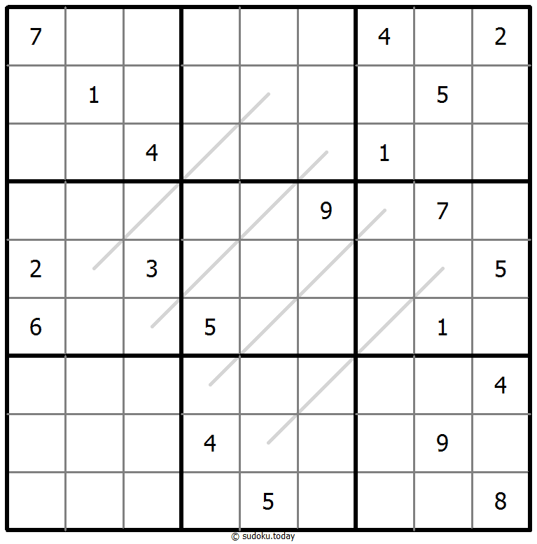 Parity Lines Sudoku 26 January 2026
