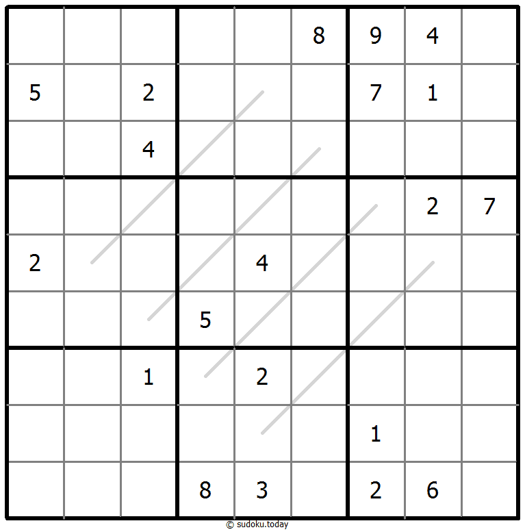 Parity Lines Sudoku 29 January 2026