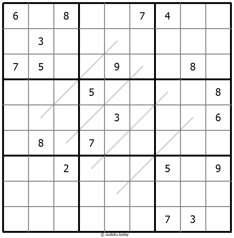 Parity Lines Sudoku 3-November-2020