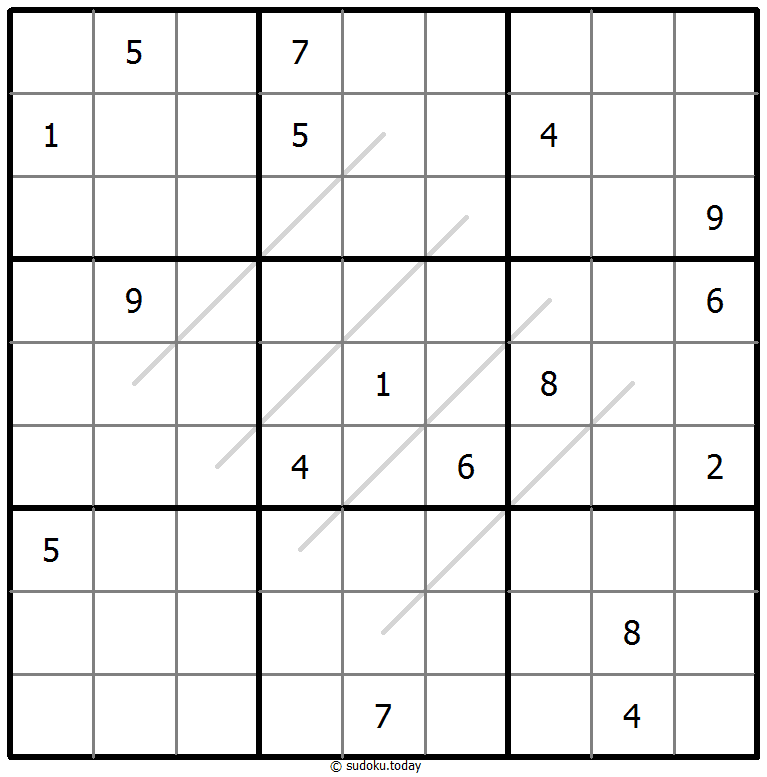 Parity Lines Sudoku