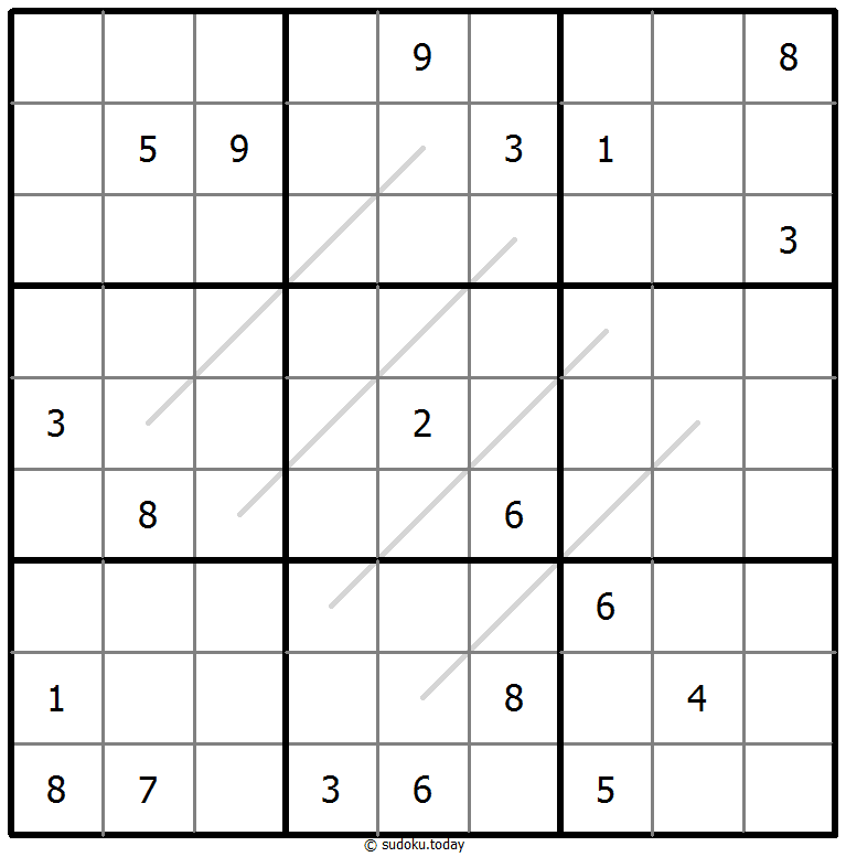 Sudoku con Linee Pari/Dispari