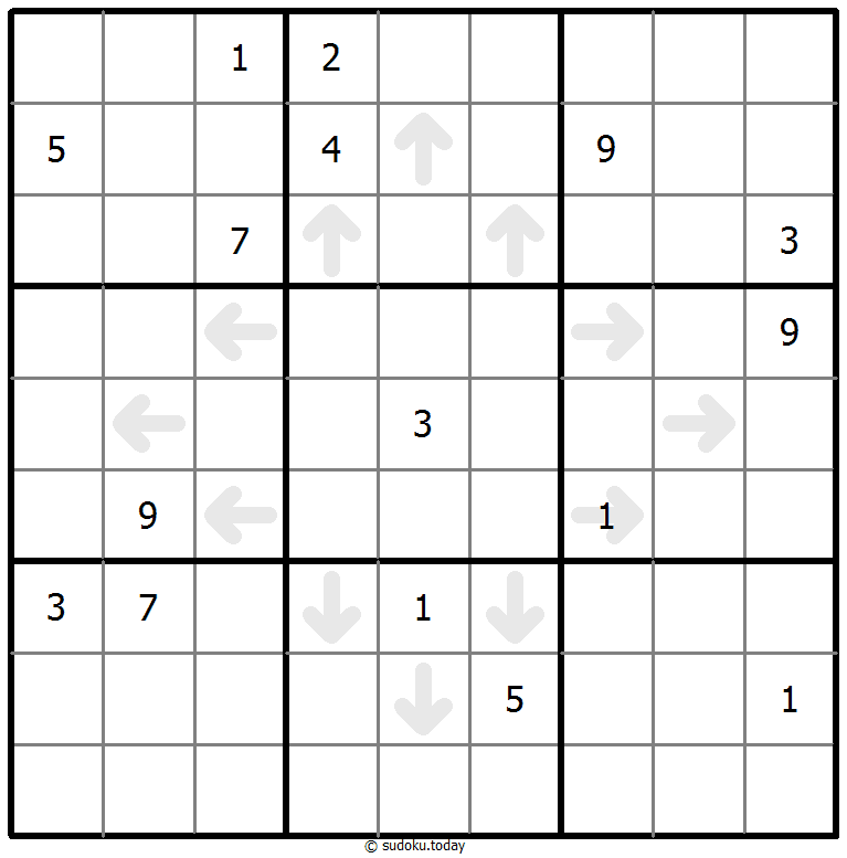 Point To Next Sudoku 08 December 2025
