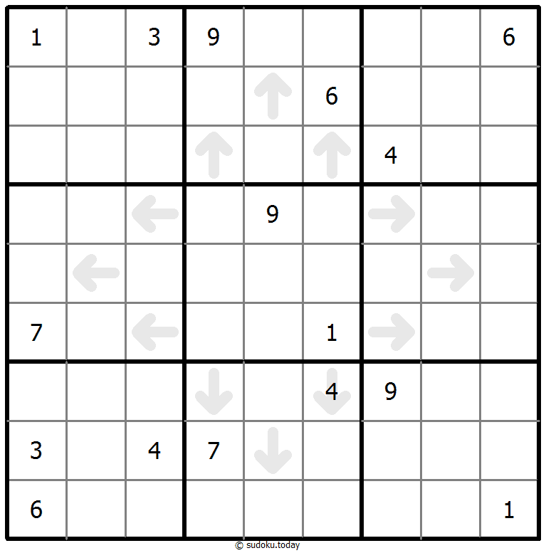 Point To Next Sudoku 28 October 2025