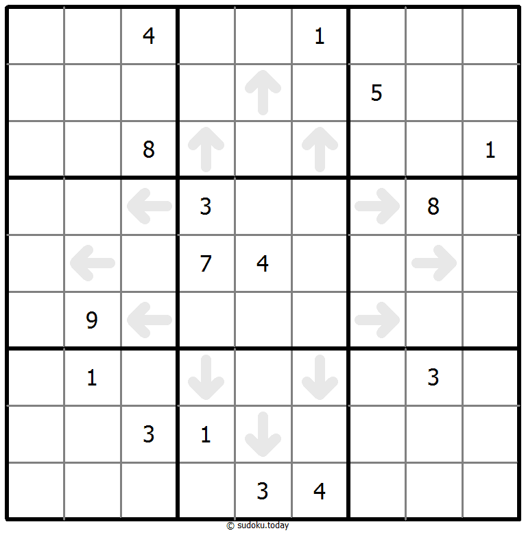 Point To Next Sudoku 4-July-2025