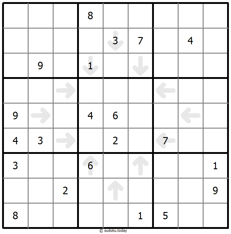 Point To Next Sudoku 22 December 2025