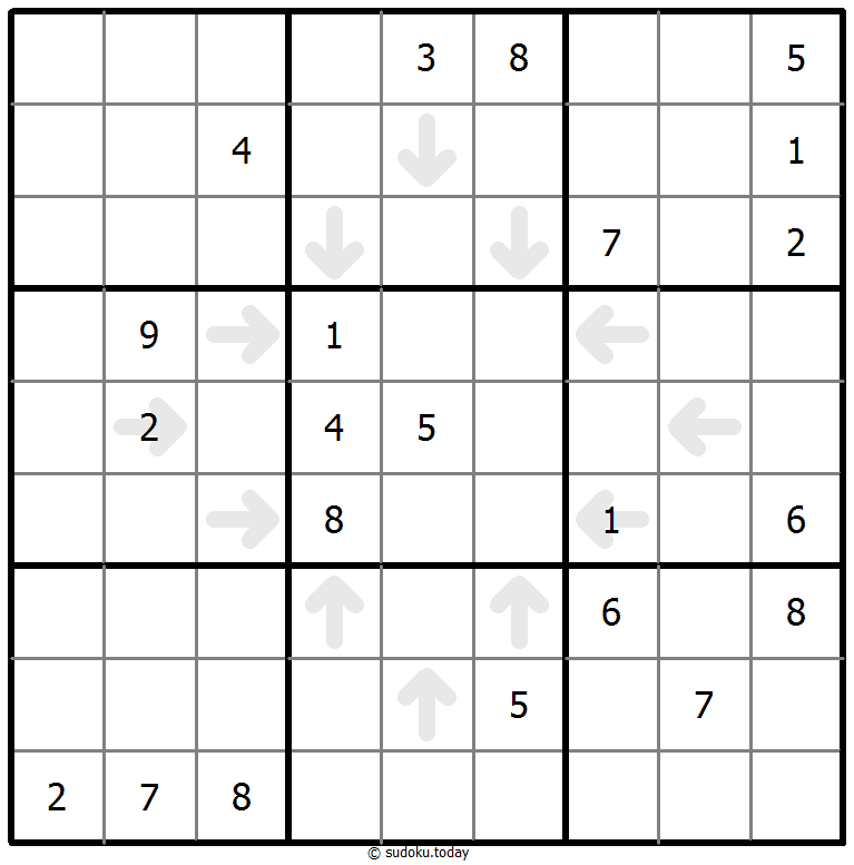 Point To Next Sudoku 18-January-2021