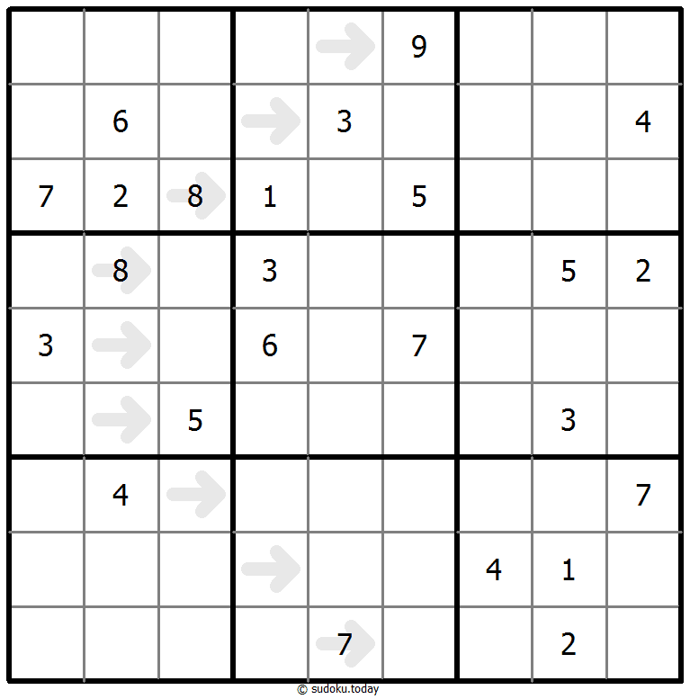Sudoku Apontando para o Próximo #69584