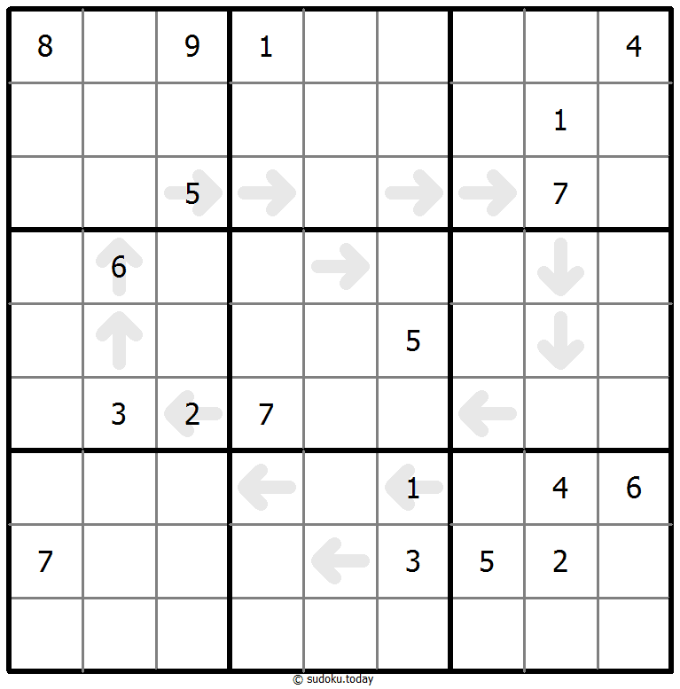 Sudoku Apontando para o Próximo #69642
