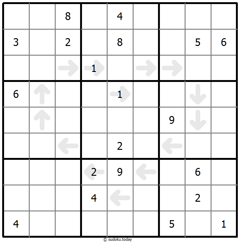 Point To Next Sudoku 21 December 2025