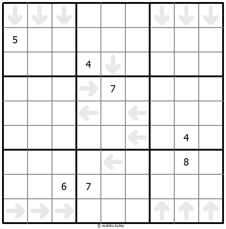 Sudoku da Busca do 9 exemplo de puzzle